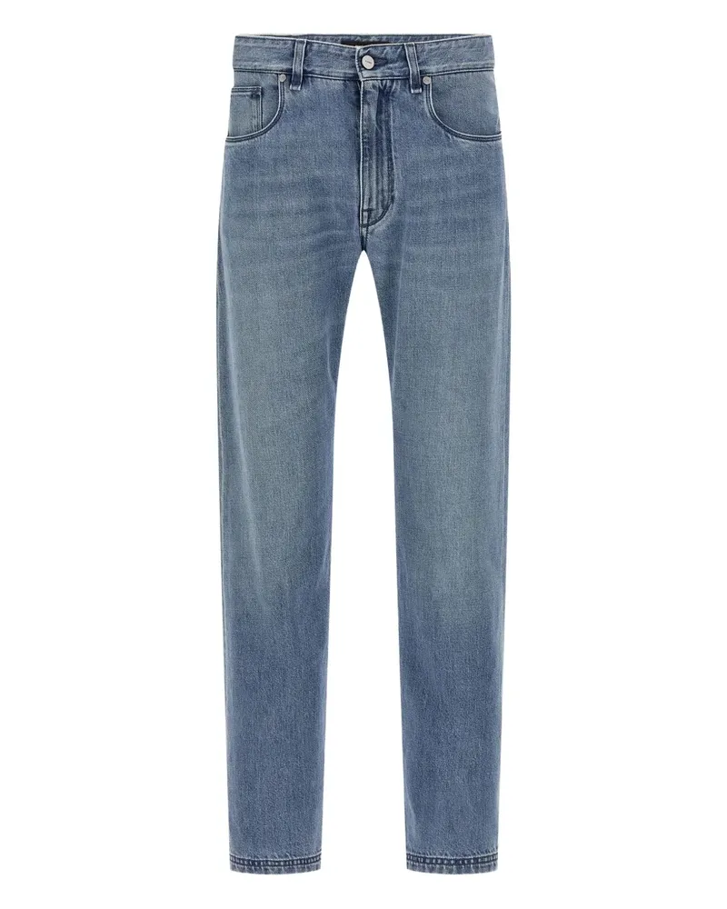 Fendi Ausgeblichene Five-Pocket-Jeans - Blau Blau