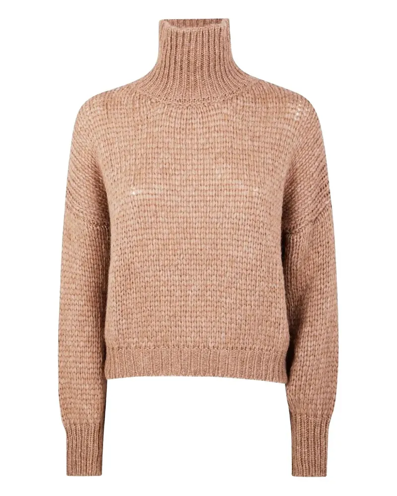 Roberto Collina Dolcevita Strickpullover - Nude Nude