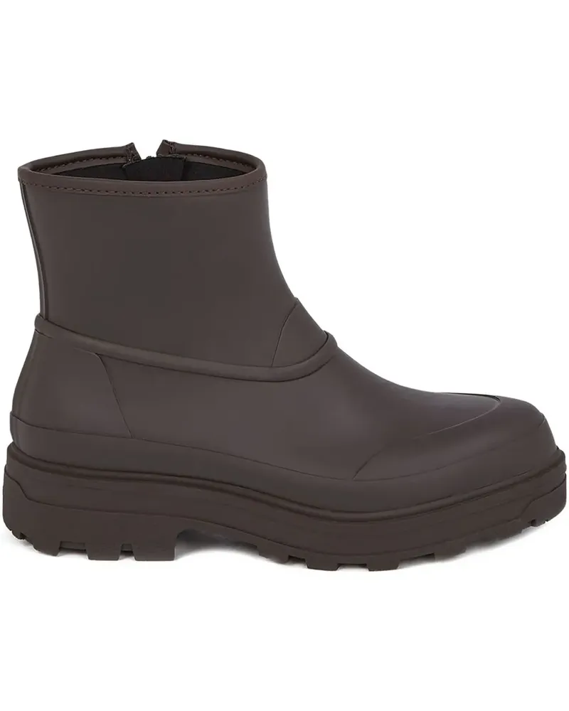 KASSL x Tretorn side-zip ankle boots - Braun Braun