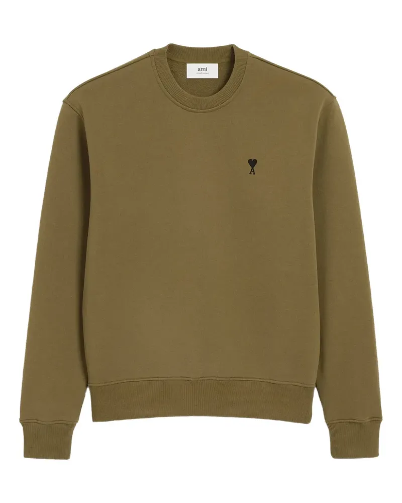 AMI Paris Ami de Coeur Sweatshirt - Grün Grün