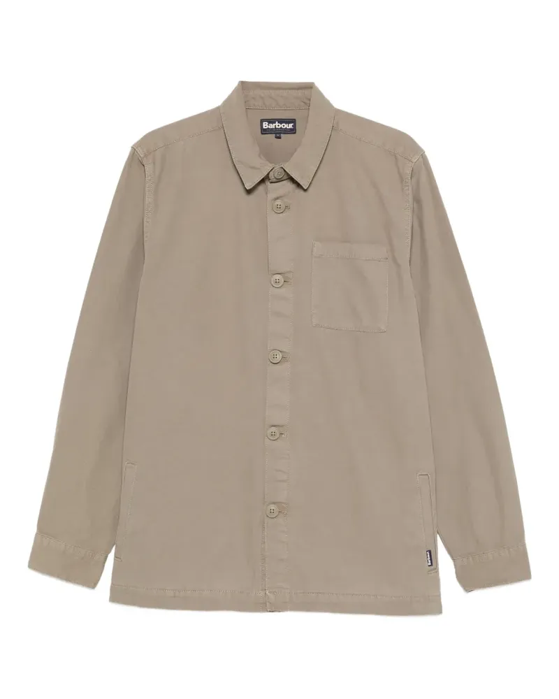 Barbour Hemd mit Brusttasche - Grün Grün