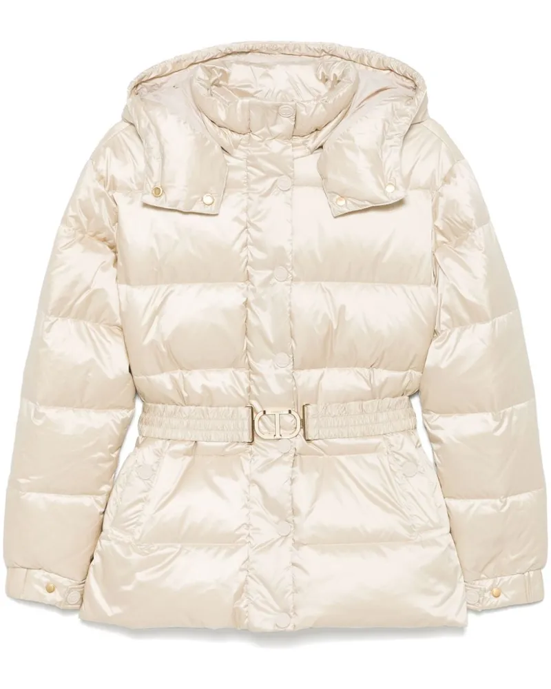 Twin-Set Gesteppte Jacke - Nude Nude