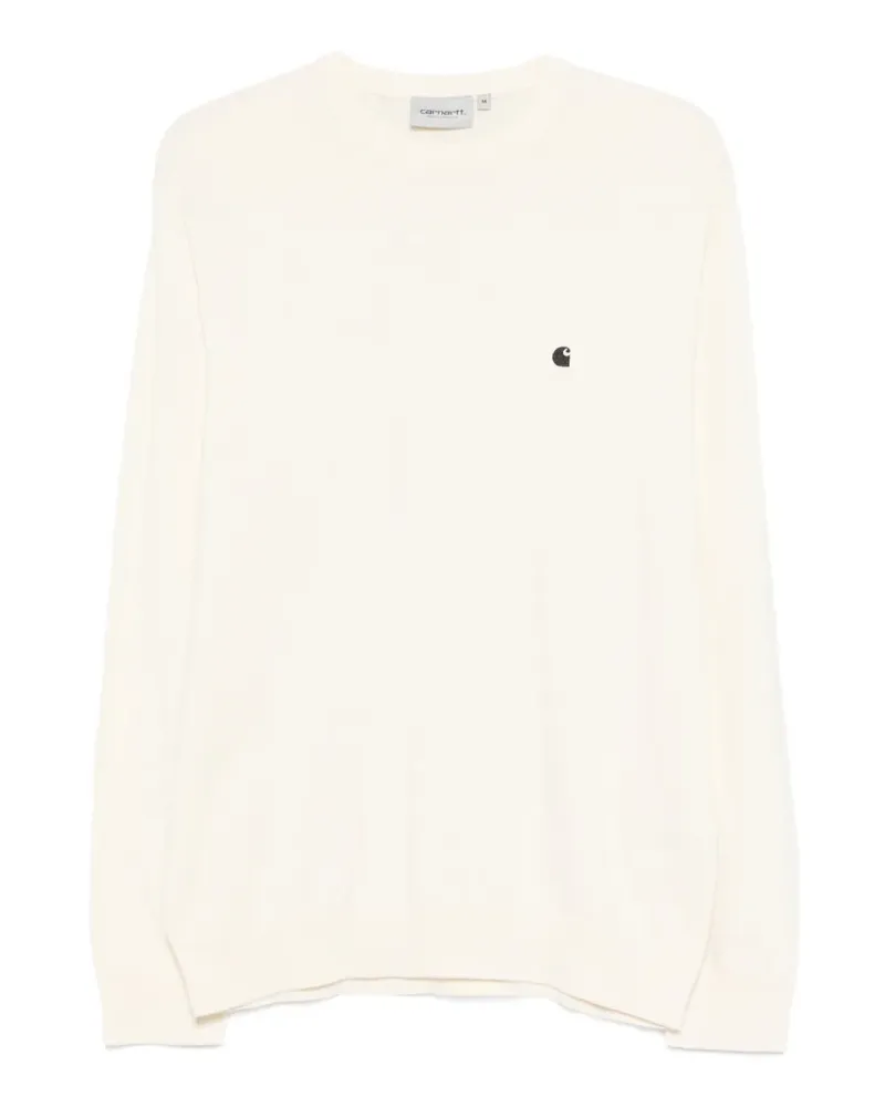 Carhartt WIP Madison logo-embroidered sweater - Nude Nude