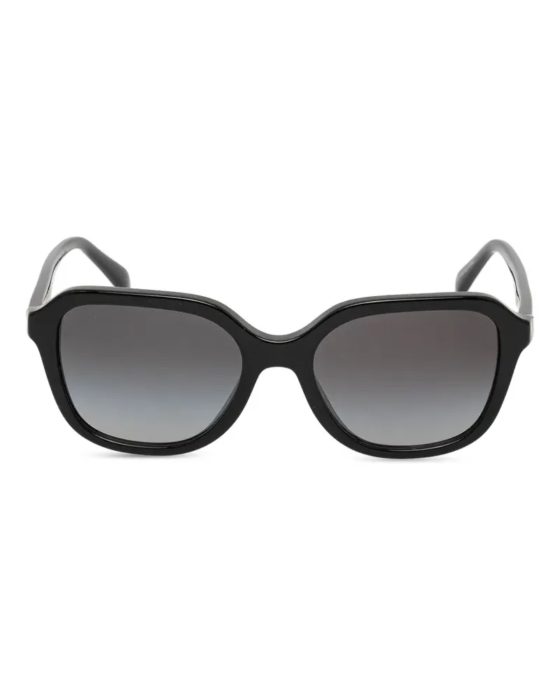 Coach rectangle-frame sunglasses - Schwarz Schwarz