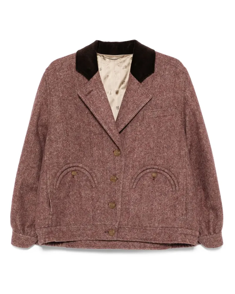 Blazé Milano Cleo Bomberjacke mit Cordkragen - Rosa Rosa