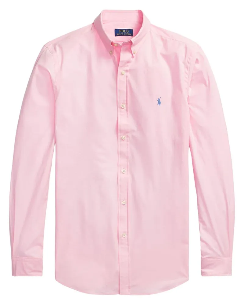 Ralph Lauren Hemd mit Polo Pony-Stickerei - Rosa Rosa