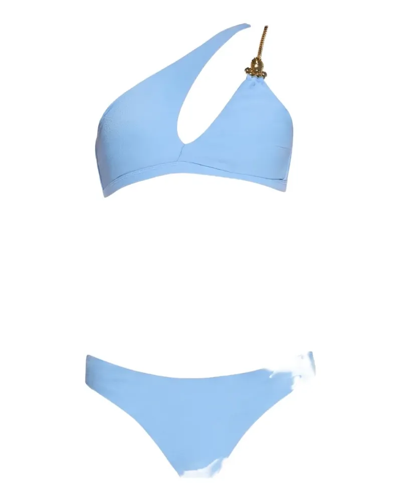 MOEVA Asymmetrischer Grasse Bikini - Blau Blau