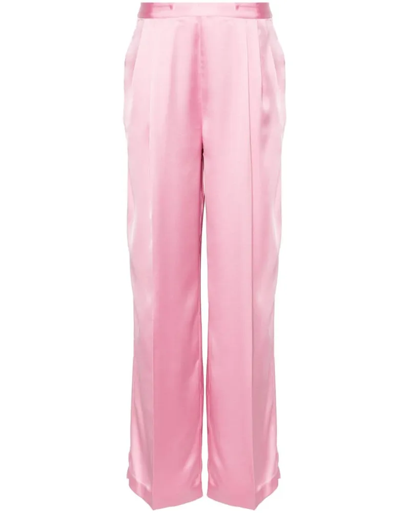 Twin-Set Hose mit Faltendetail - Rosa Rosa
