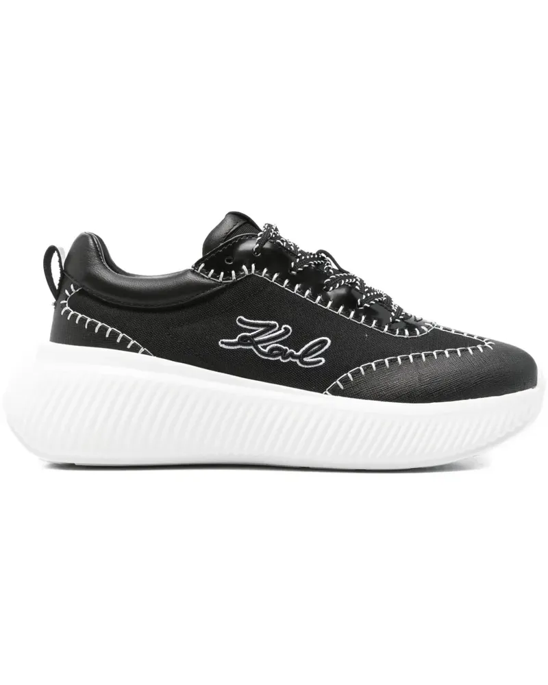 Karl Lagerfeld Kreeper Signia Sneakers - Schwarz Schwarz