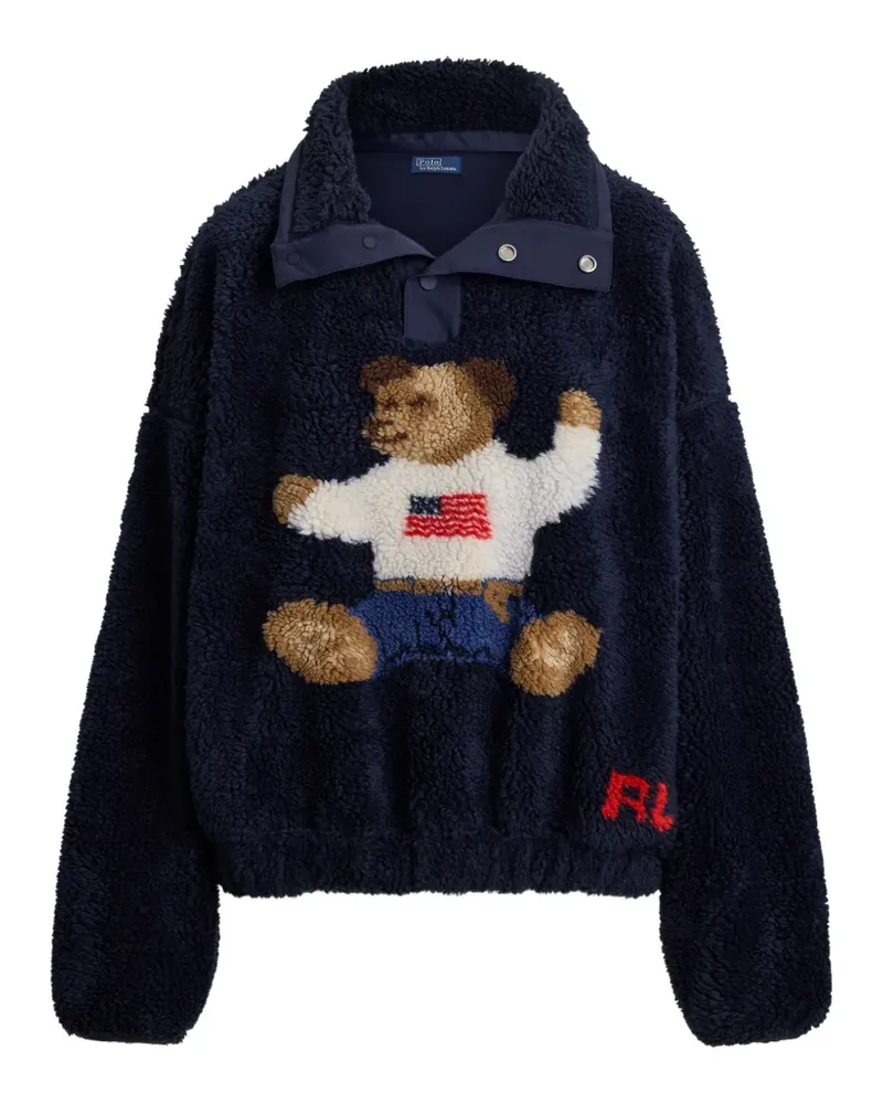 Ralph Lauren Polo Bear fleece sweatshirt - Blau Blau