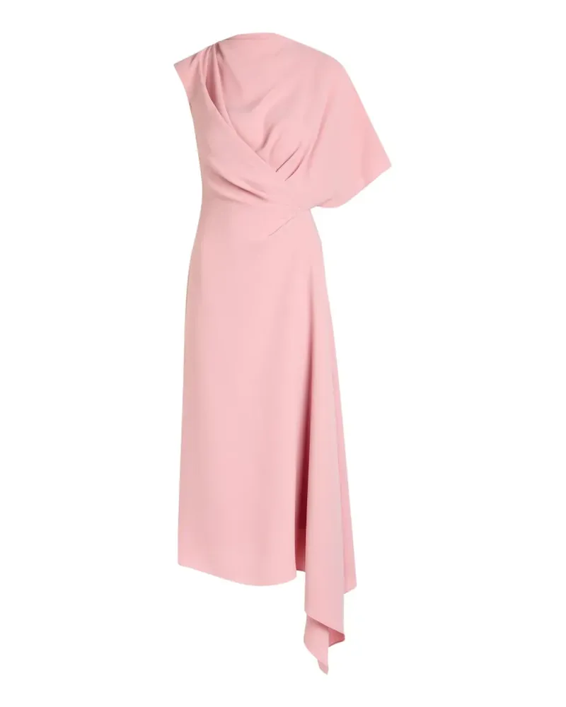 Roksanda Ilincic Drapiertes Elva Midikleid - Rosa Rosa