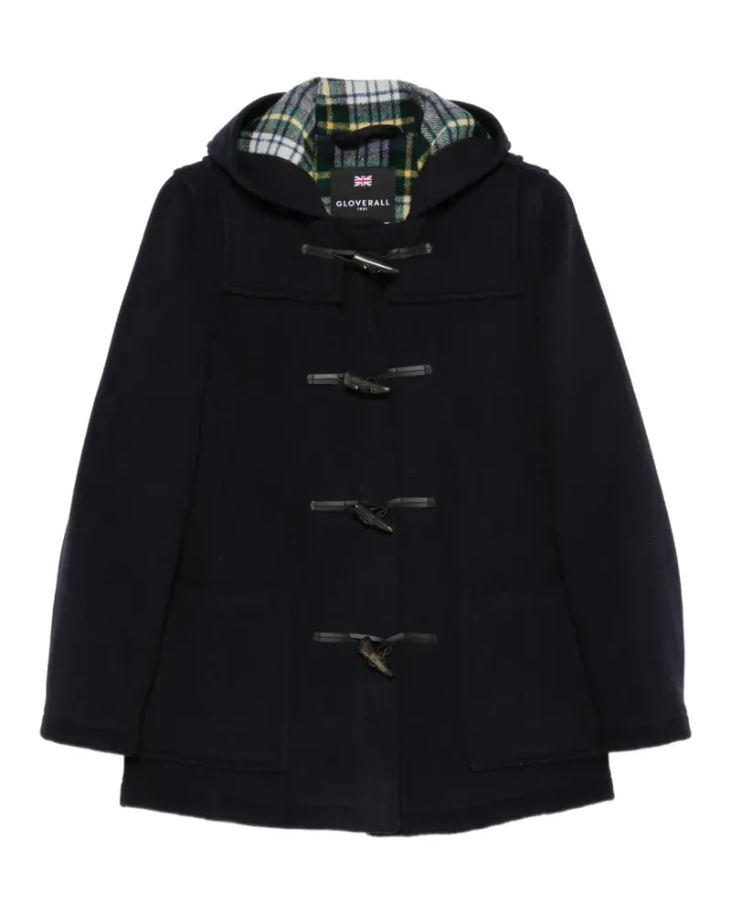 Gloverall Dufflecoat mit Knebelverschluss - Blau Blau