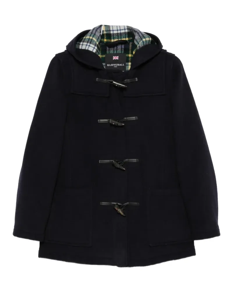 Gloverall Dufflecoat mit Knebelverschluss - Blau Blau