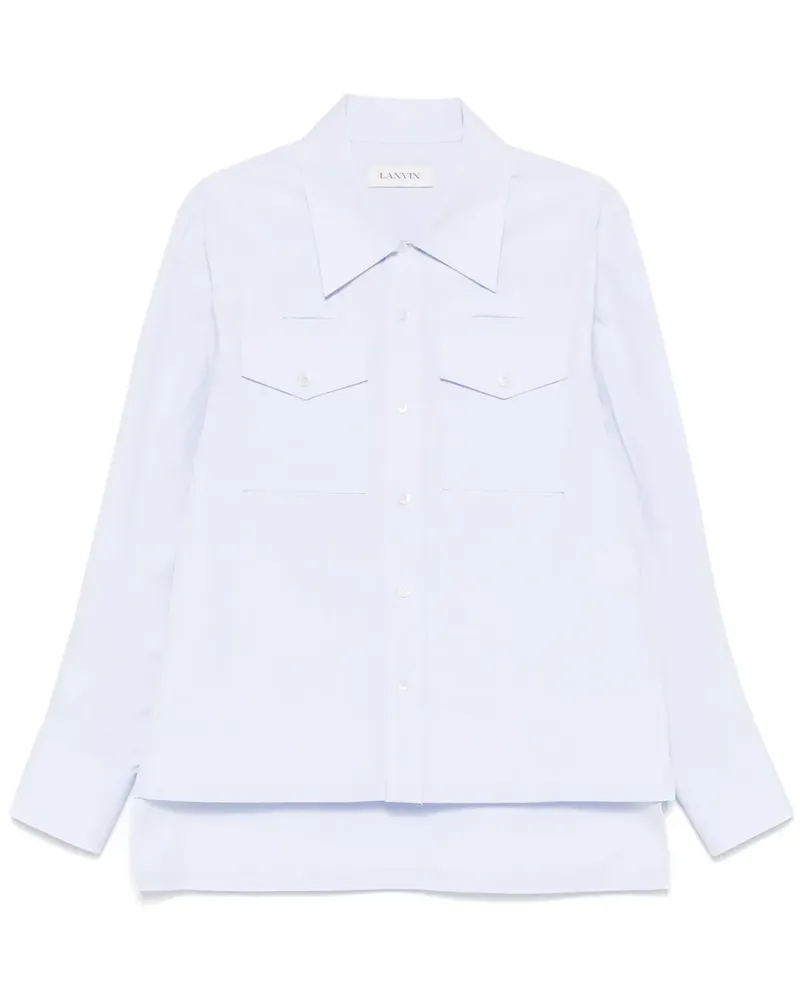 Lanvin Klassisches Hemd - Blau Blau