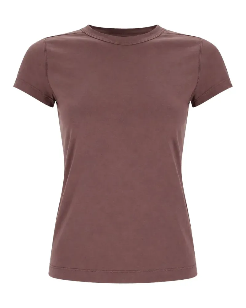 Rick Owens T-Shirt mit Rundhalsausschnitt - Braun Braun