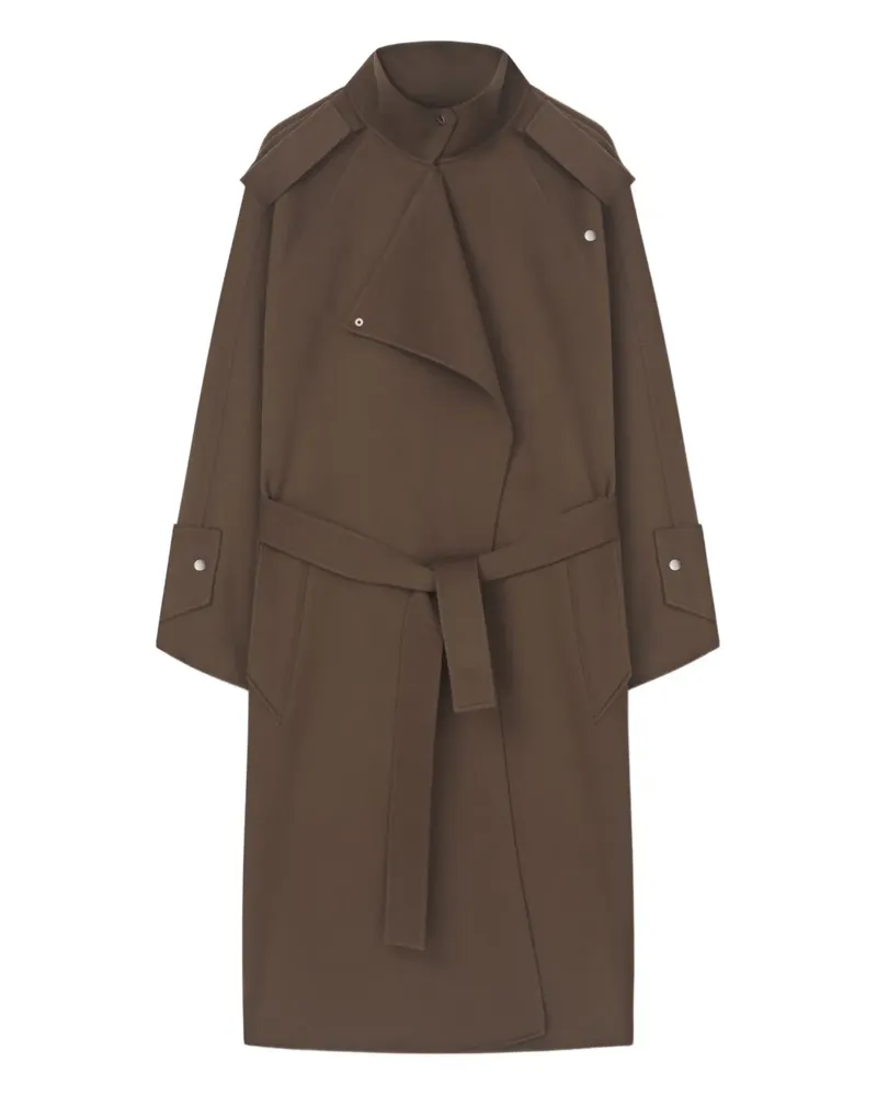 AERON Cody belted coat - Braun Braun