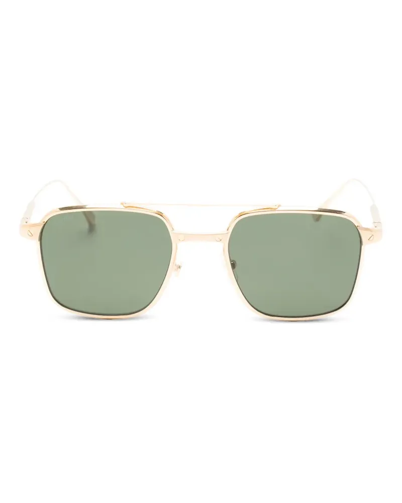 Cartier square-frame sunglasses - Gold Gold