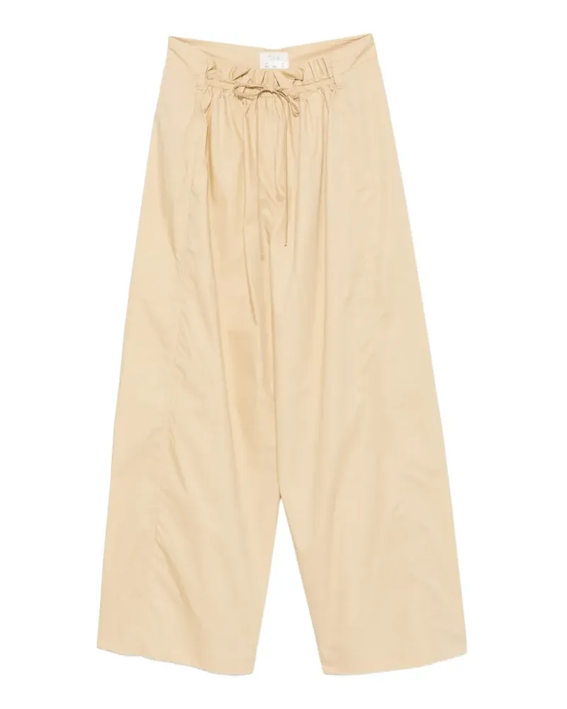 TELA drawstring-waist trousers - Nude Nude