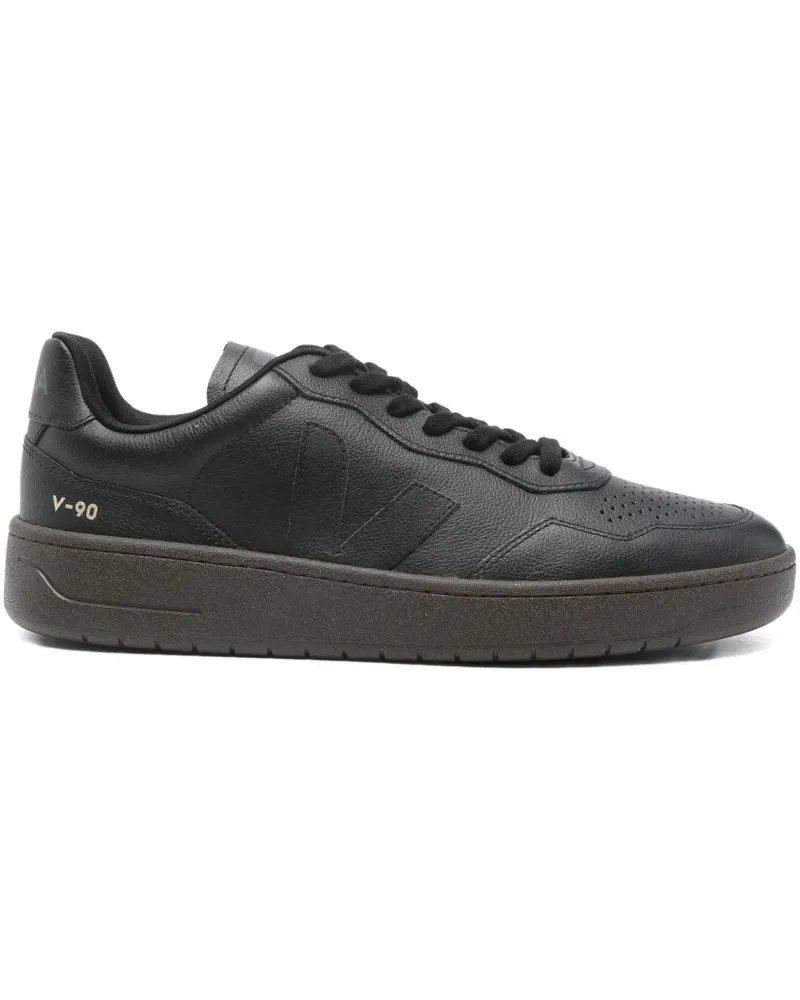 VEJA V-90 Sneakers - Schwarz Schwarz