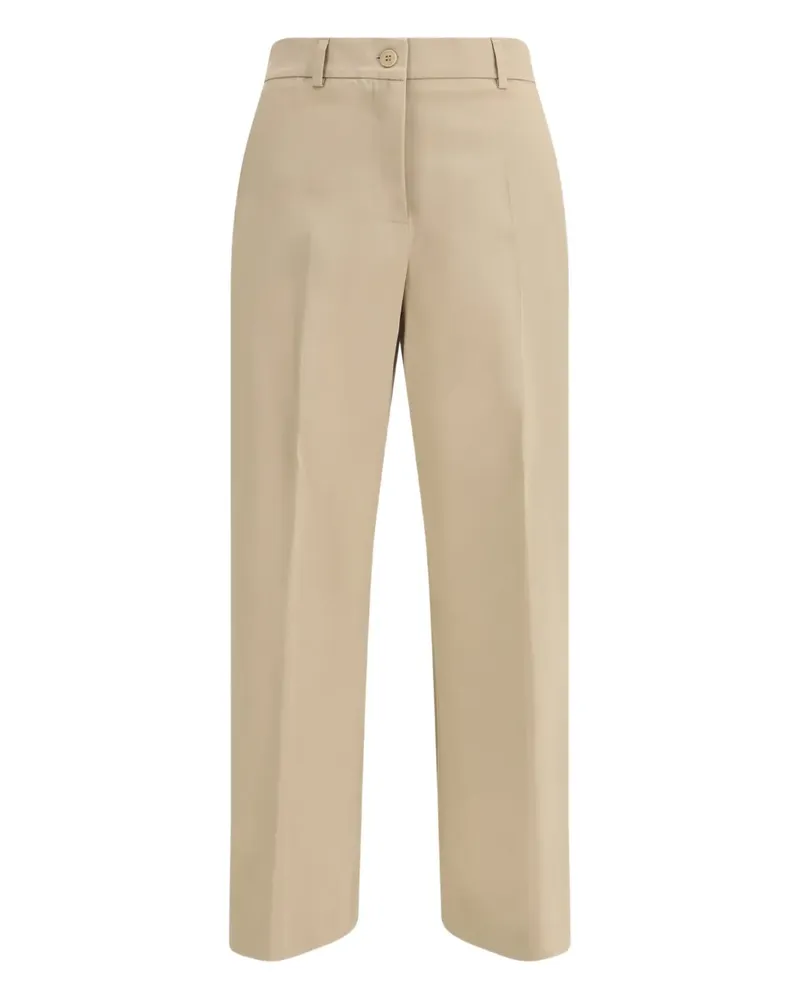 Max Mara Urial Hose mit hohem Bund - Nude Nude