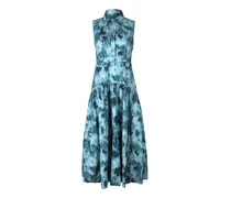 Ärmelloses Kleid - Blau