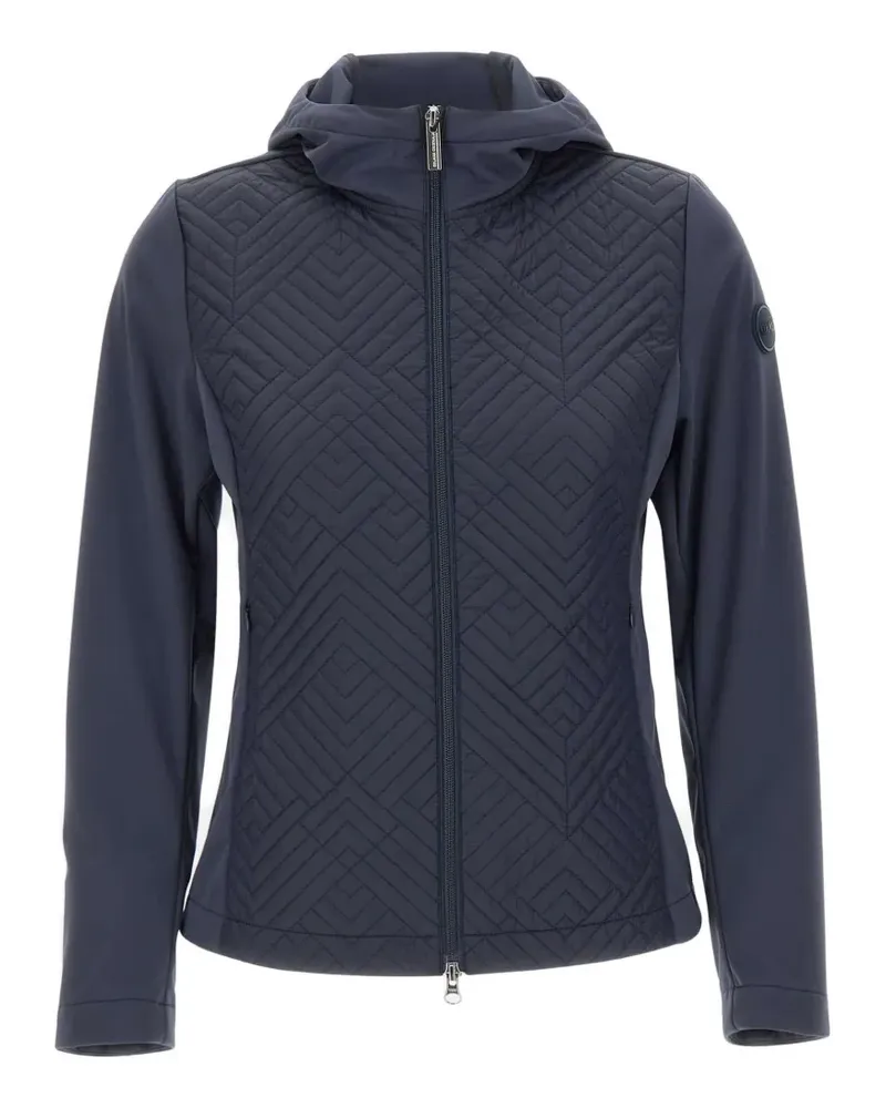 Colmar hooded quilted jacket - Blau Blau