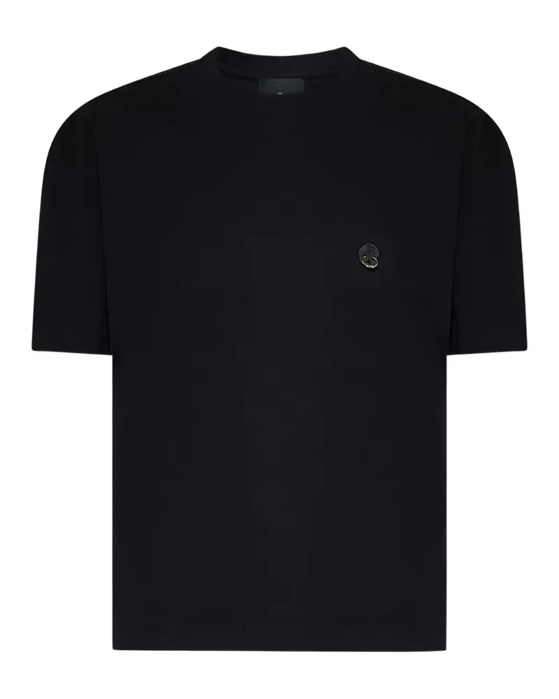 John Richmond embellished T-shirt - Schwarz Schwarz