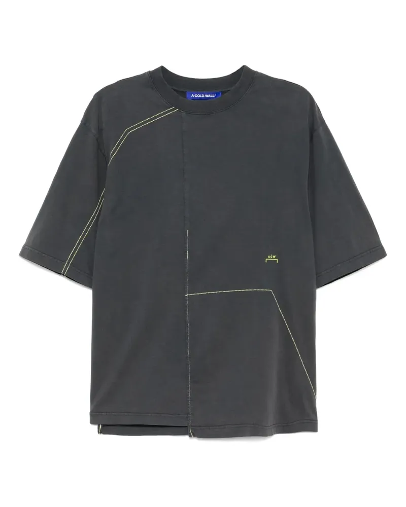 ACW* T-Shirt mit Logo-Print - Grau Grau