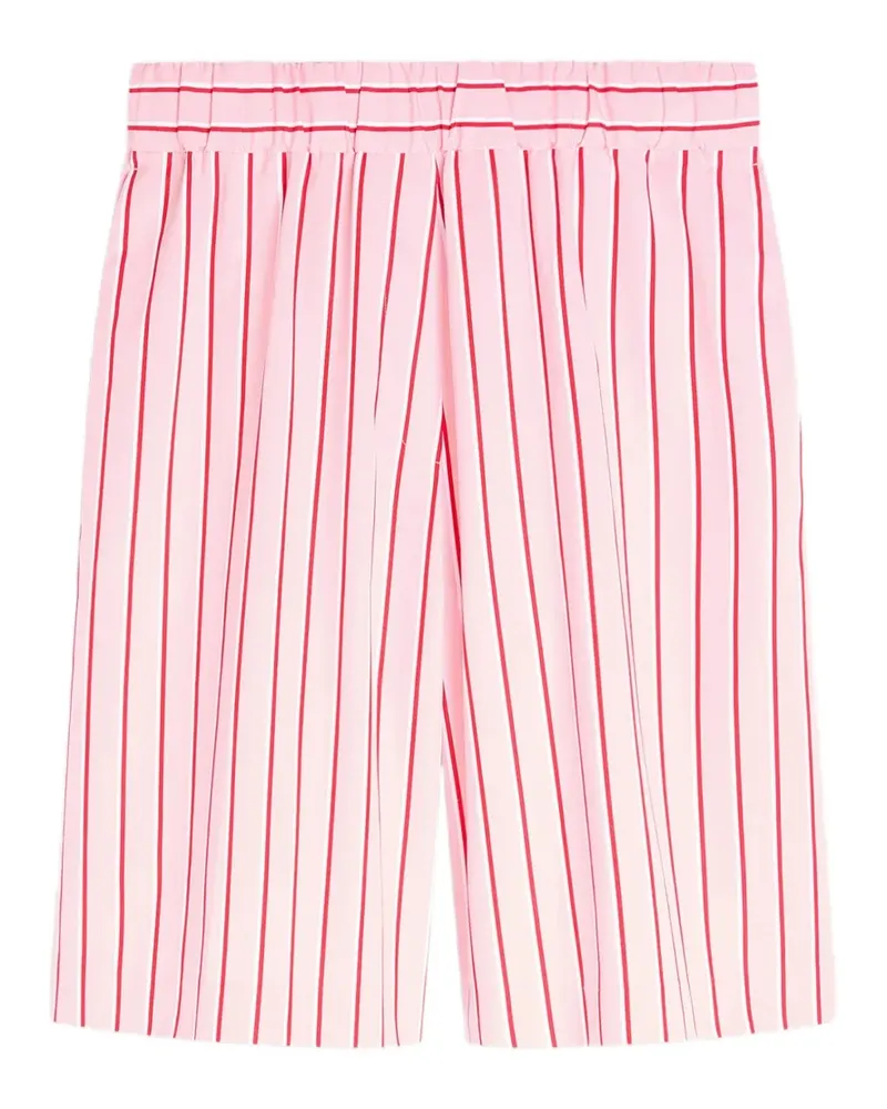Dries van Noten Gestreifte Shorts - Rosa Rosa