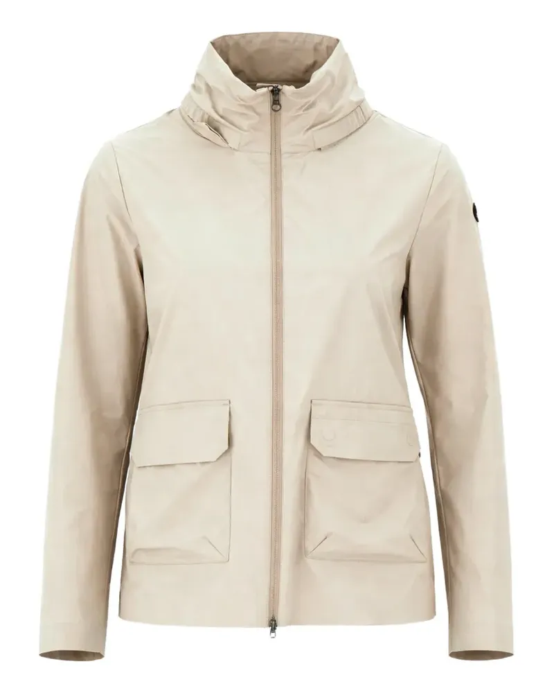 Canadiens zip-up pocket-details jacket - Nude Nude