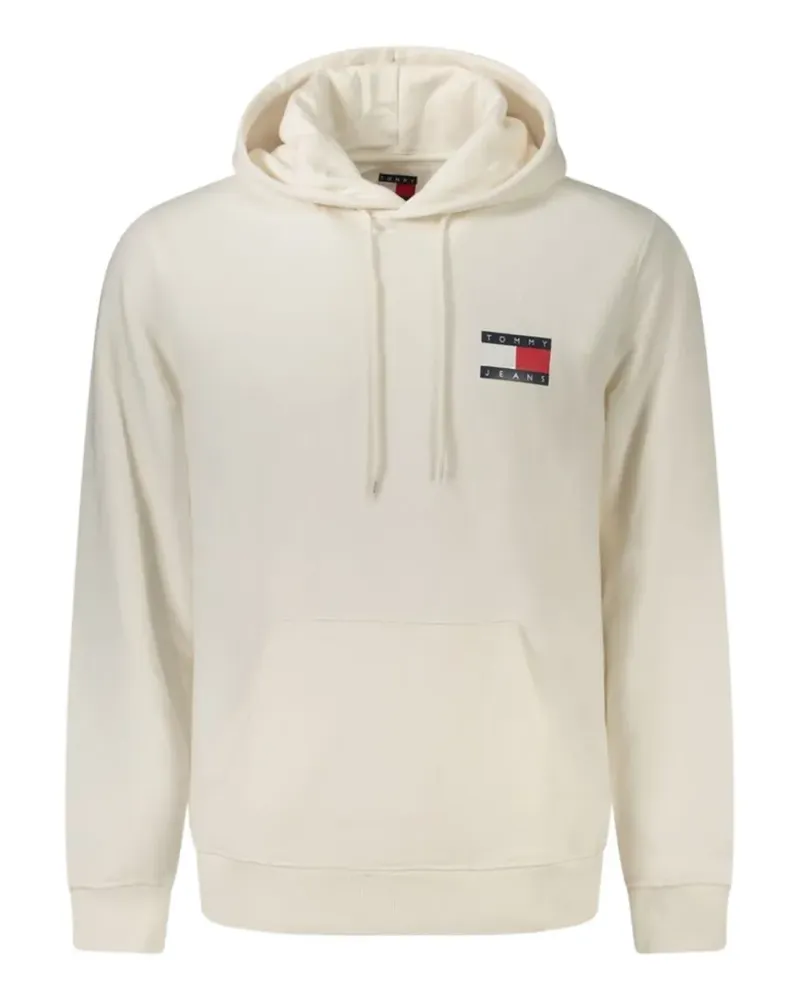 Tommy Hilfiger logo-patch hoodie - Nude Nude