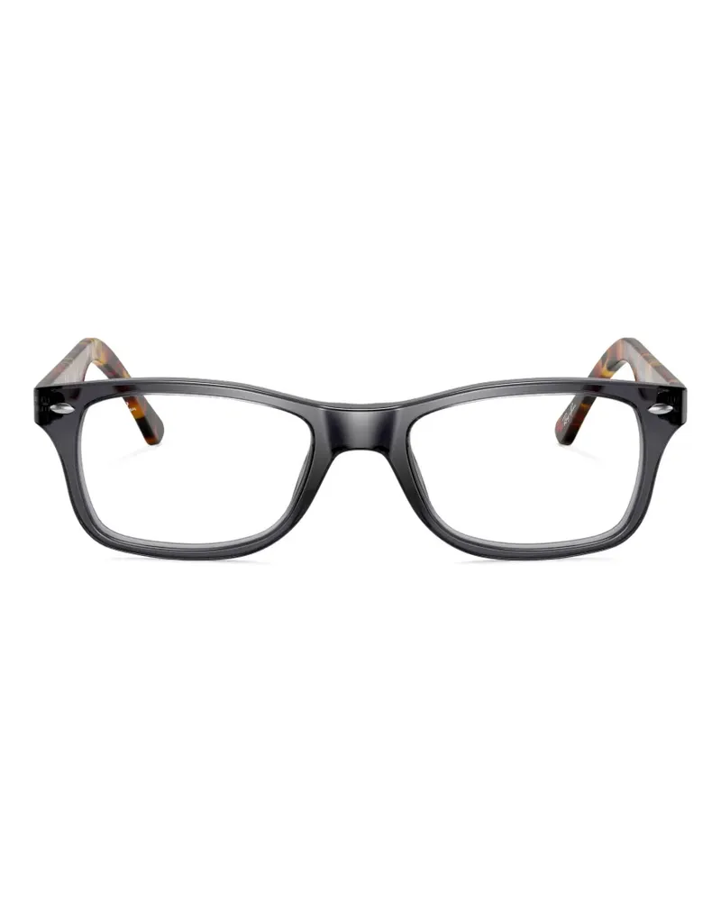 Ray Ban Brille mit eckigem Gestell - Grau Grau
