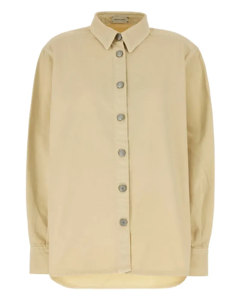 Magda Butrym cotton shirt - Nude Nude