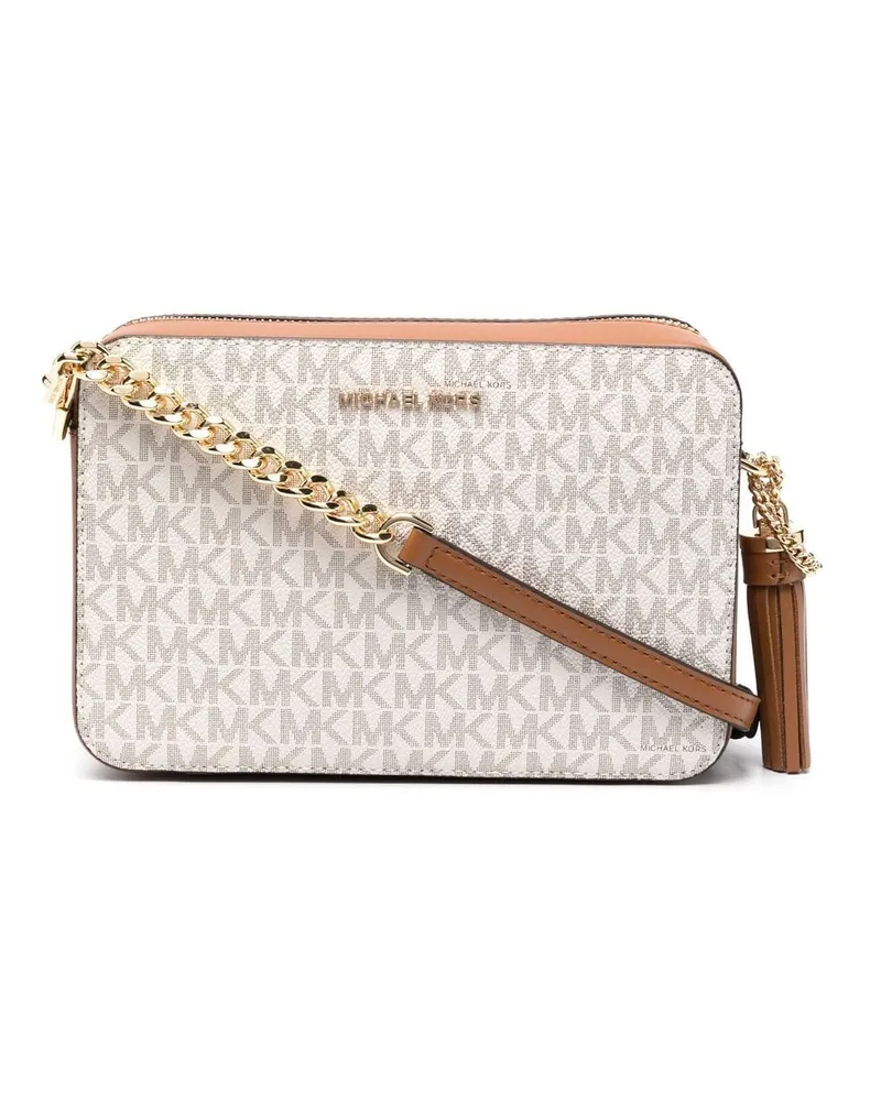 Michael Kors Mittelgroße Ginny Schultertasche - Nude Nude