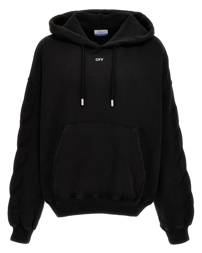 OFF-WHITE Matthew Hoodie - Schwarz Schwarz