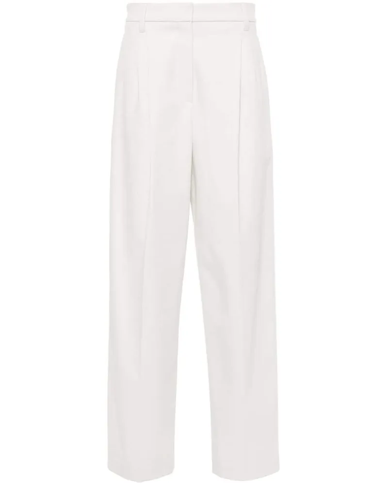 Brunello Cucinelli Bundfaltenhose mit geradem Bein - Nude Nude