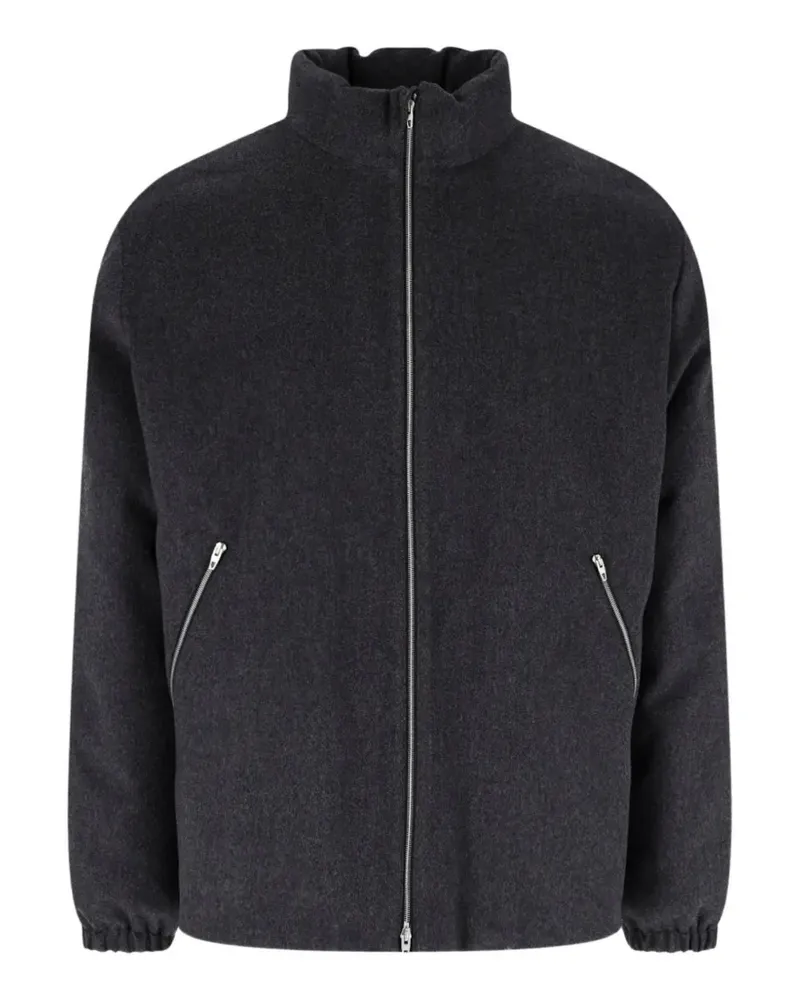 Jil Sander Jacke mit Reißverschluss - Grau Grau