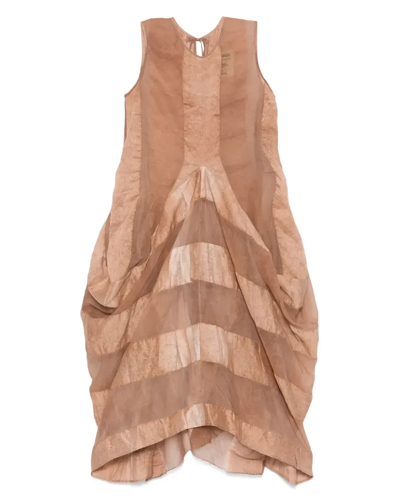 Uma Wang Alani Midikleid - Braun Braun