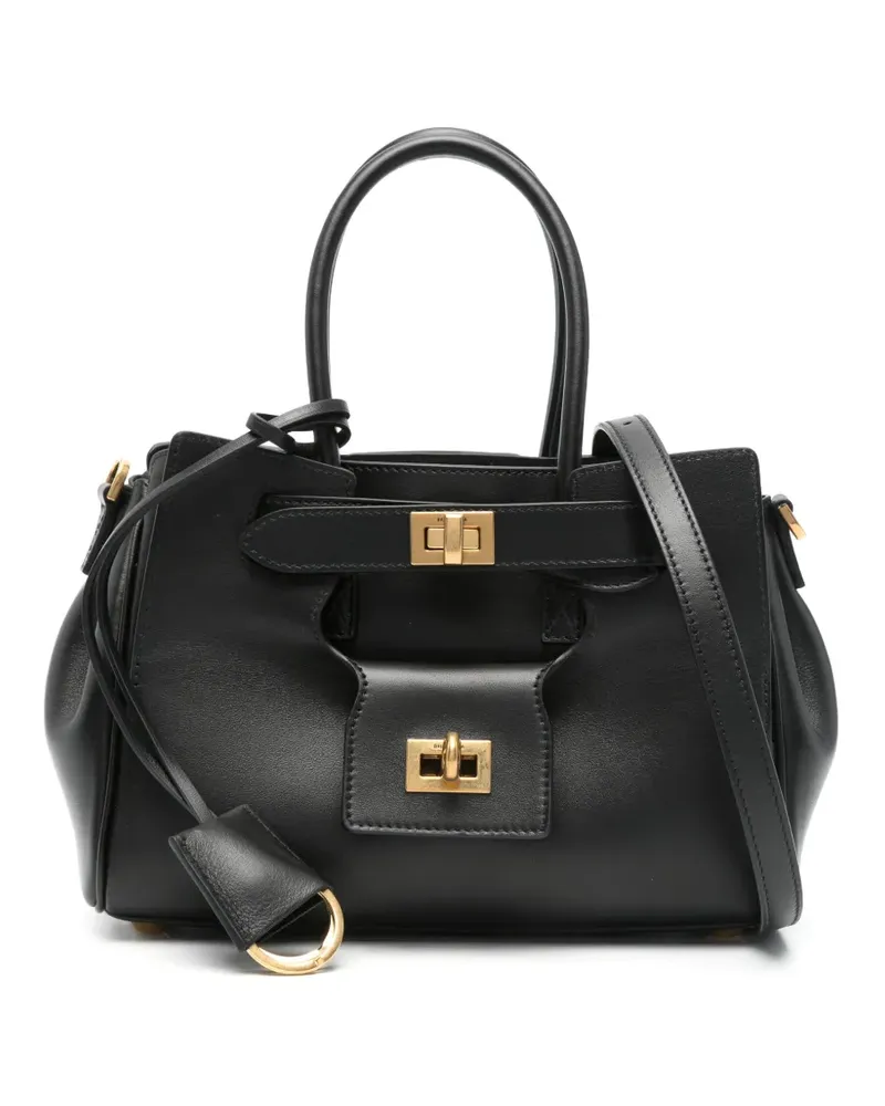 Balenciaga Mini Bel Air Tote Bag - Schwarz Schwarz