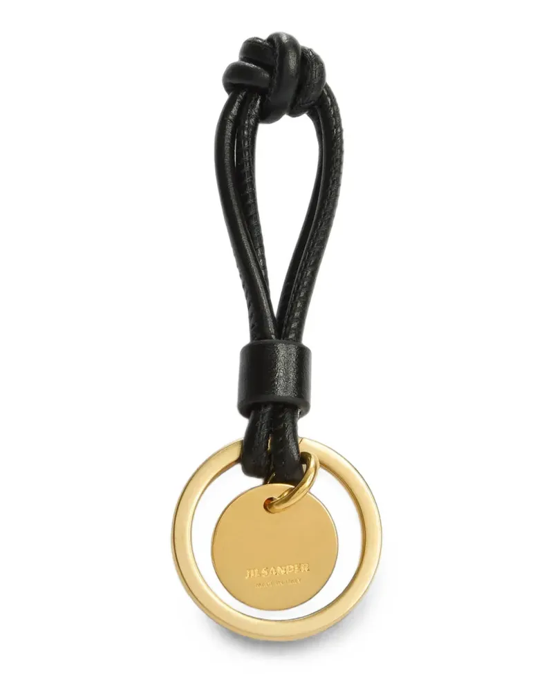 Jil Sander knot keyring - Gold Gold