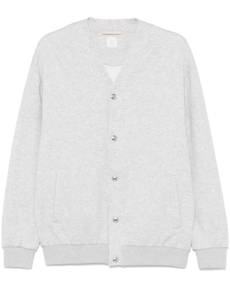 Eleventy Melierter Cardigan - Grau Grau