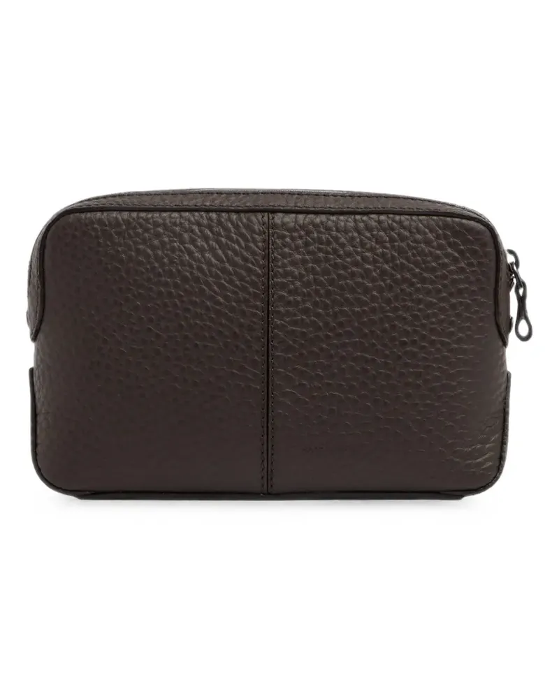 The Bridge grained leather pouch - Braun Braun
