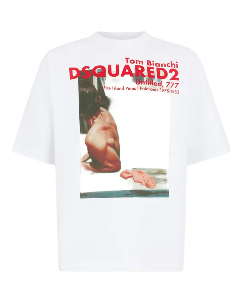 Dsquared2 Tom Bianchi T-Shirt - Weiß Weiß