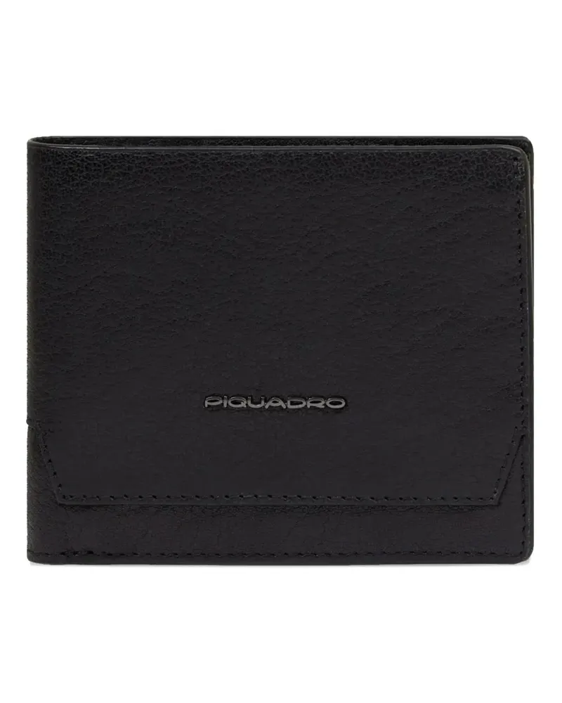 Piquadro Solm Portemonnaie - Schwarz Schwarz