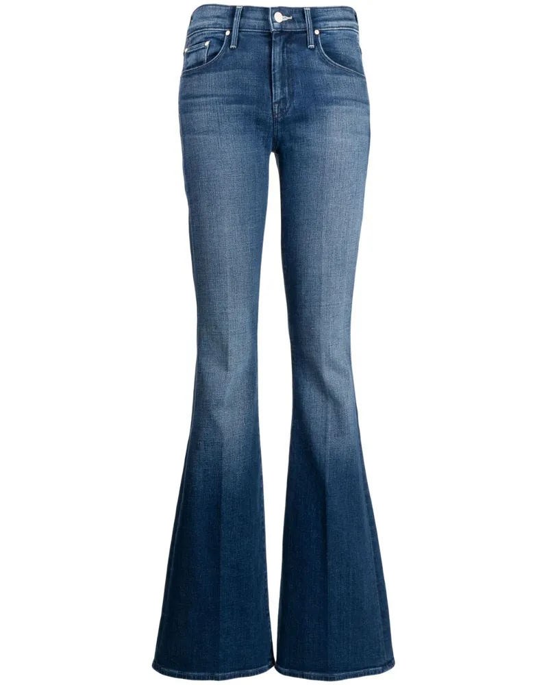 Mother Ausgestellte Bootcut-Jeans - Blau Blau
