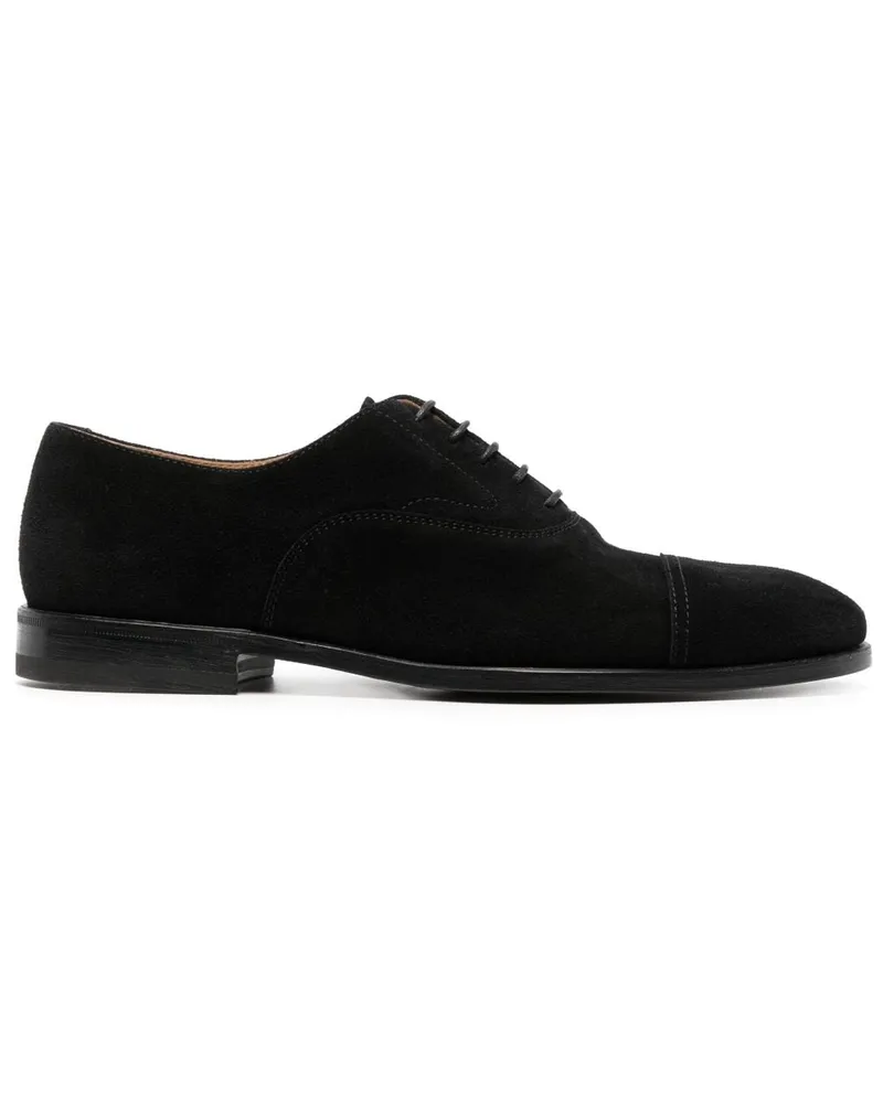 Henderson Oxford-Schuhe aus Wildleder Schwarz