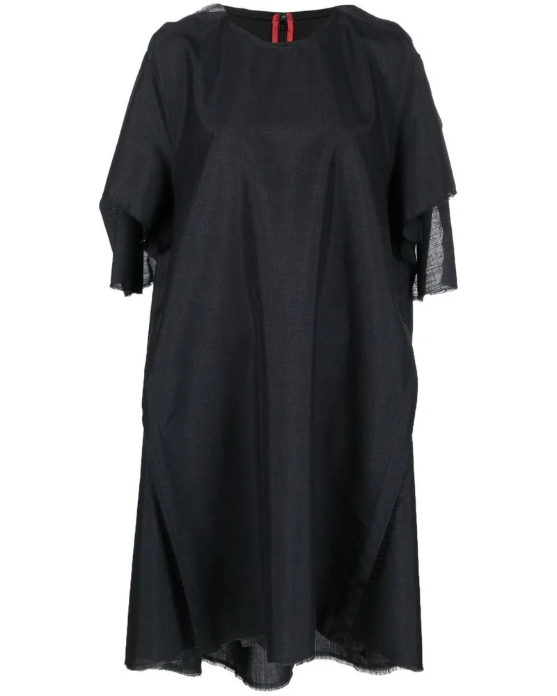 Maison Margiela Midikleid aus Mohairgemisch - Grau Grau