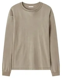 John Elliott + Co Langarmshirt aus Baumwolle Nude