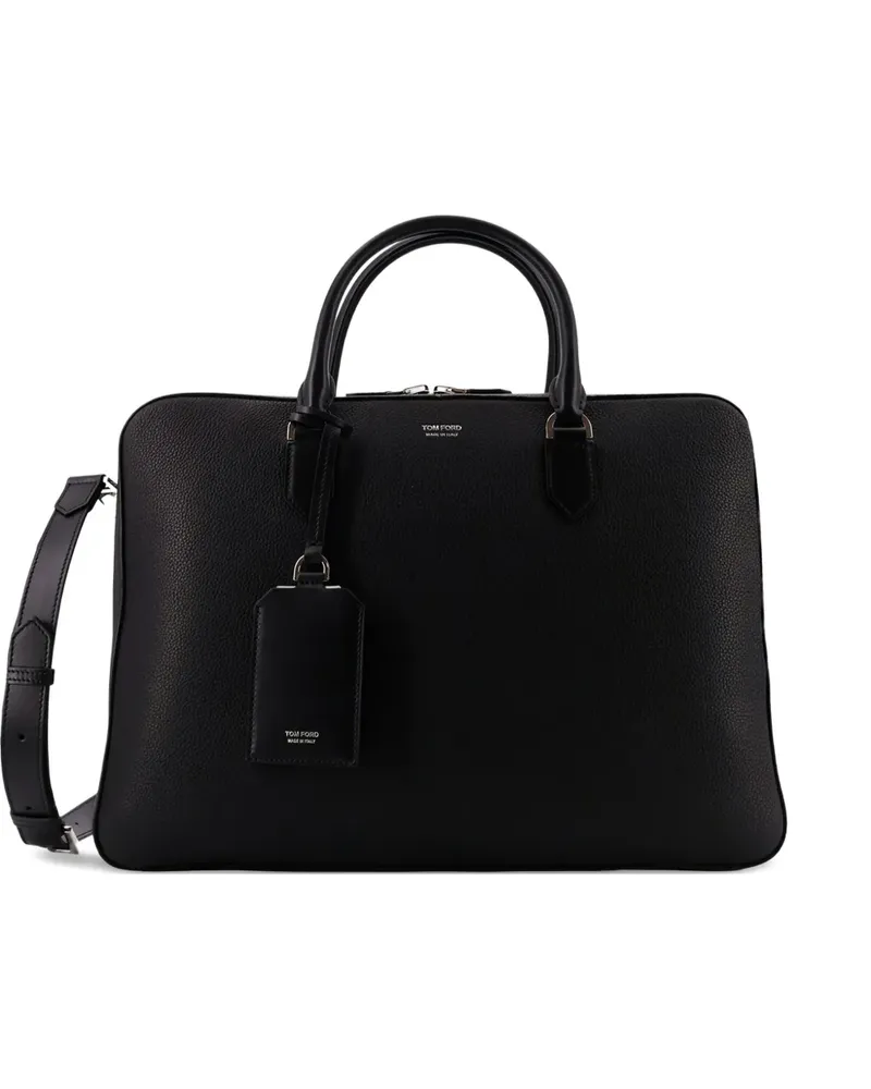 Tom Ford top handle briefcase - Schwarz Schwarz