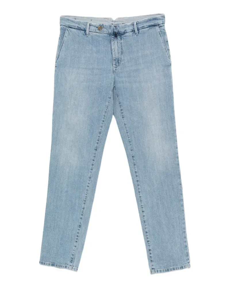Incotex faded-effect jeans - Blau Blau